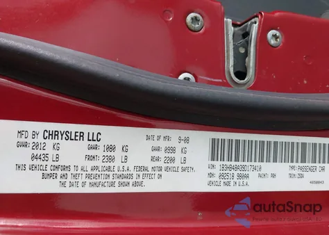 2009 Dodge Caliber Sxt z USA, uszkodzony, nr VIN 1B3HB48A39D173410